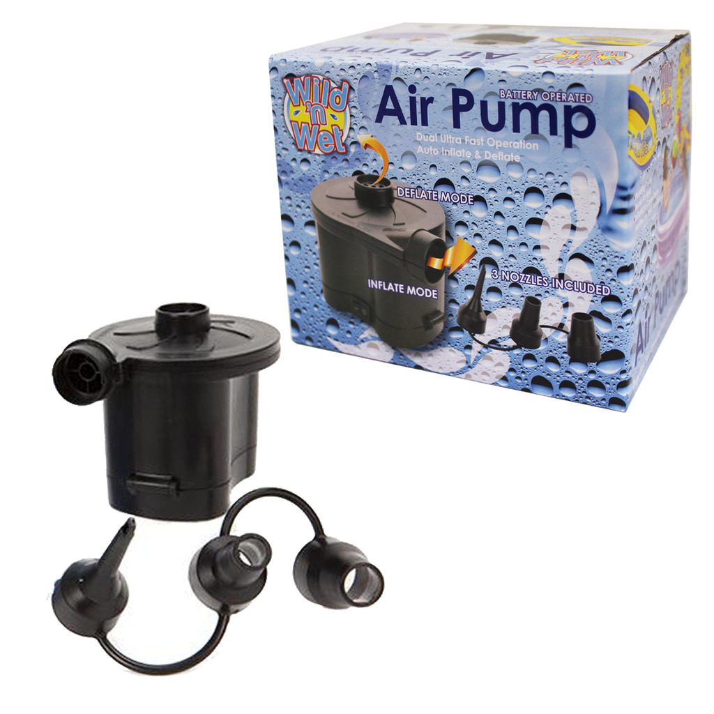 Air pump inflation