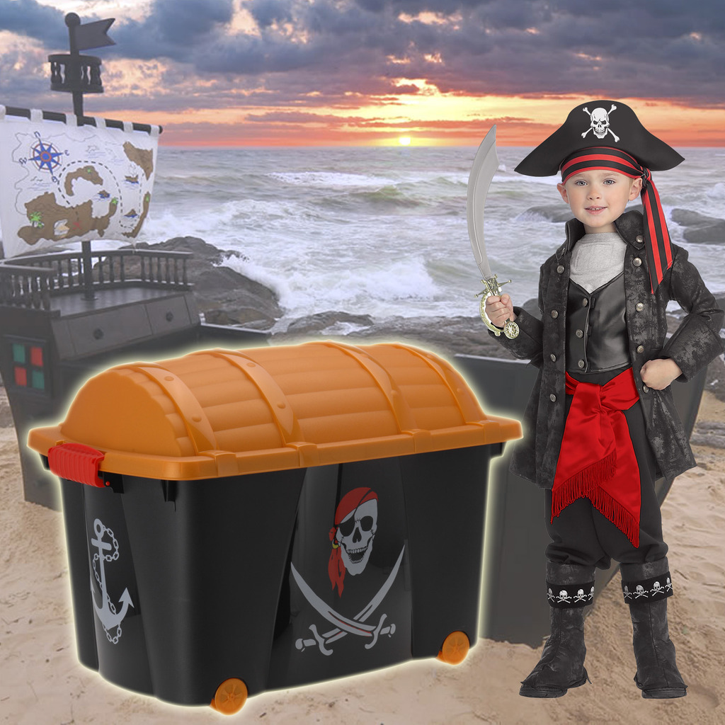 pirate toy treasure chest